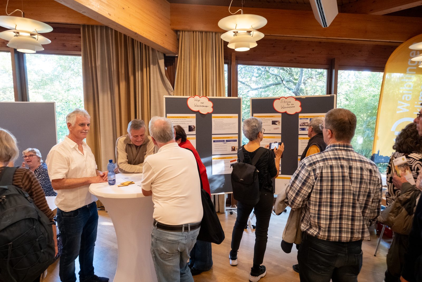 Beratung am Stand: Waiblingen Klimaneutral