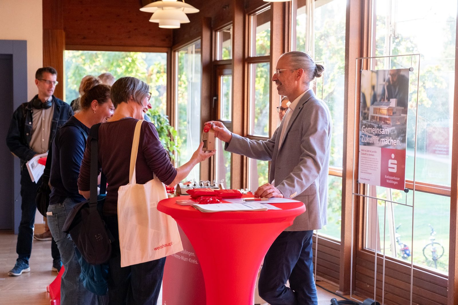 Beratung am Stand: Kreissparkasse Waiblingen