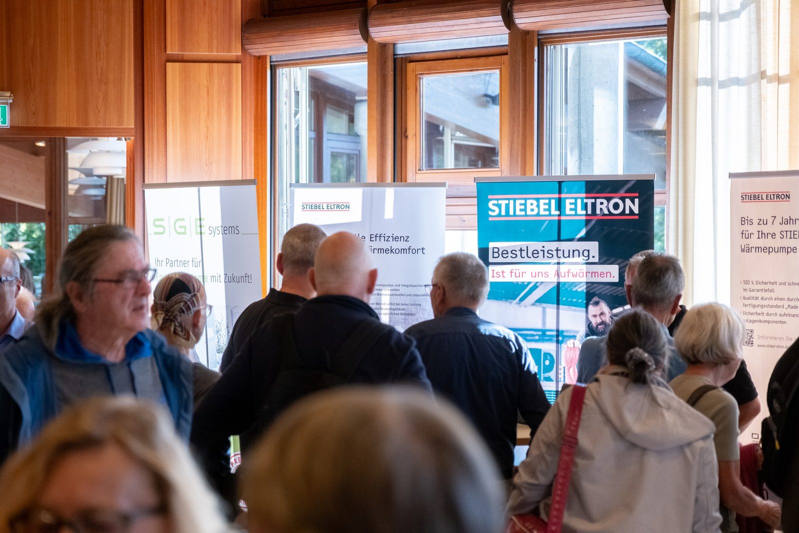 Beratung am Stand: Stiebel Eltron