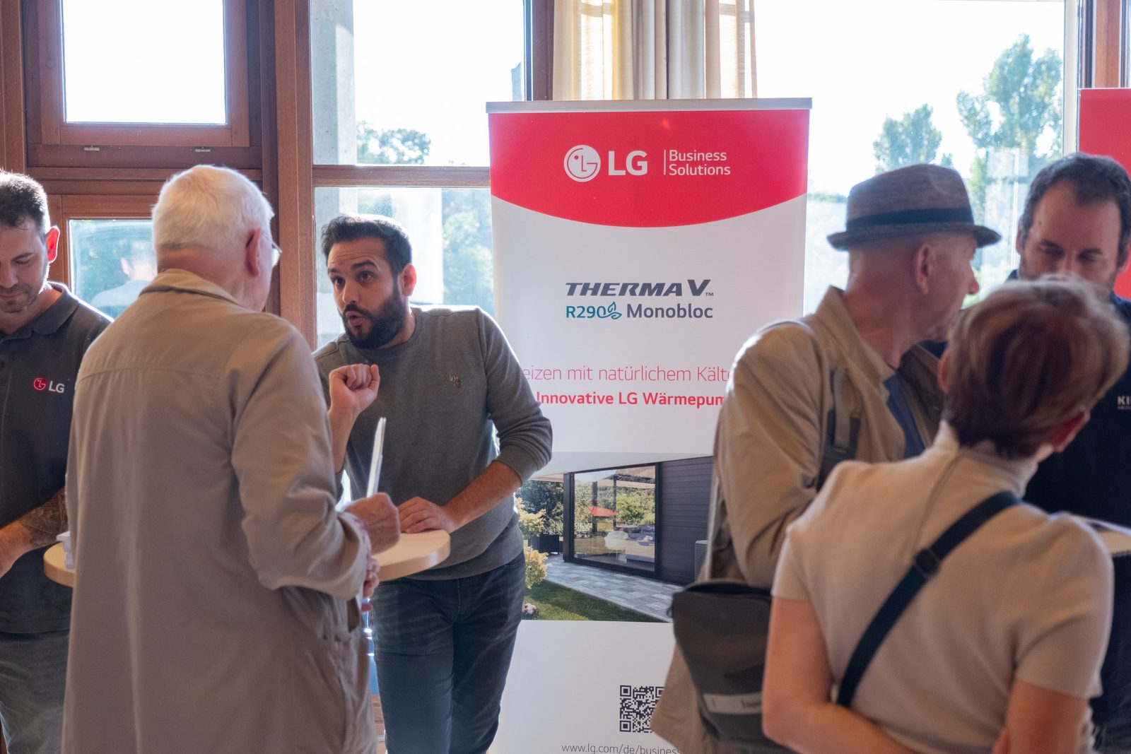 Beratung am Stand: LG