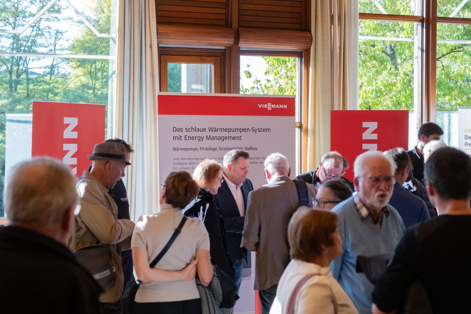 Beratung am Stand: Viessmann