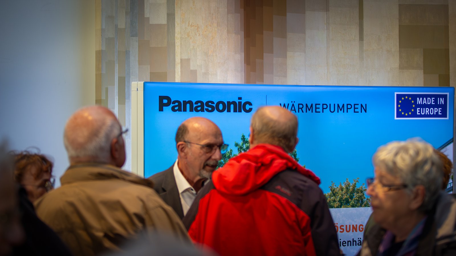 Beratung am Stand: Panasonic